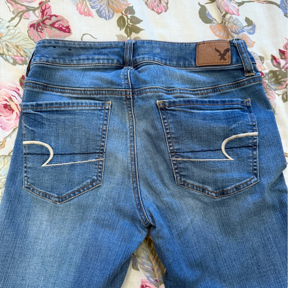 American Eagle Outfitters Women's Denim Skinny Jeans - Picture 6 of 9